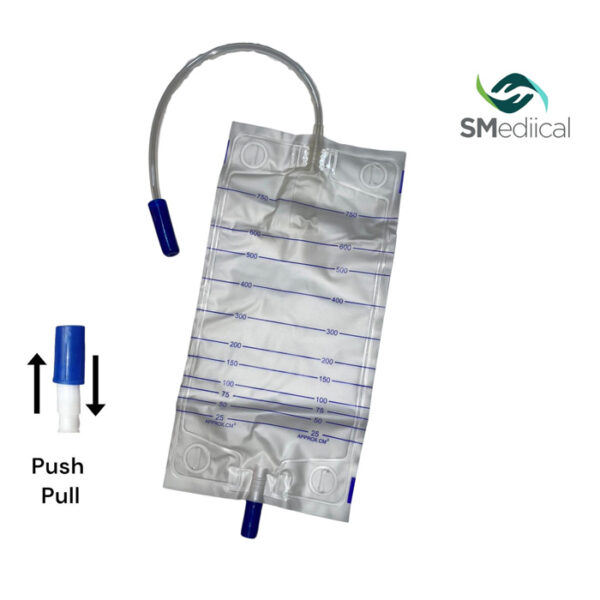 Bolsa recolectora de orina 750ml, GTMK - Imagen 2
