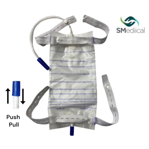 Bolsa recolectora de orina 750ml, GTMK - Imagen 3