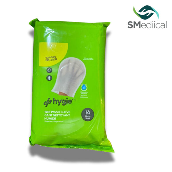 Manopla húmeda para baño en seco. Hygie - Imagen 4